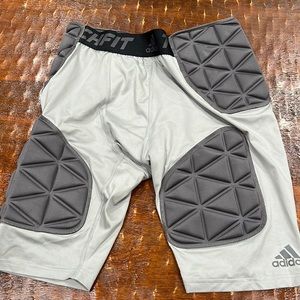 Men’s Large Adidas TechFit Smash Padded Girdle 5 Pad Athletic Short